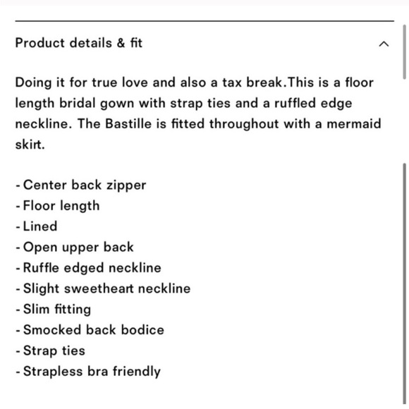 NWT Reformation Bastille Wedding Dress Size 8 - Picture 13 of 14